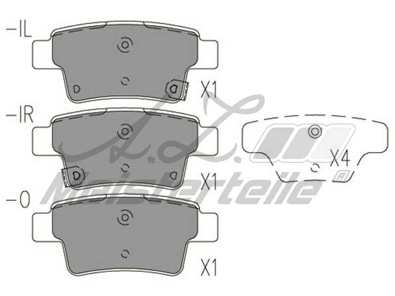 Brake pad for disc brake